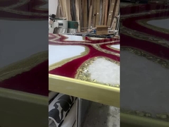 Luksusowy stolik sztuki z żywicy dla willi i studiów wysokiej klasy