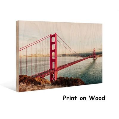 Handpainted Modern Landscape Picture Painting Landscape Wall Art Canvas 6 Color OEM ODM