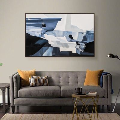 Hand-painted by professional artists Modern Abstract Hand Painted Oil Painting on Canvas