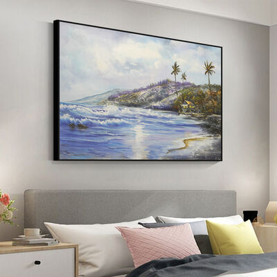 Customizable Size Modern Textured Canvas Handmade Abstract Landscape Hand Painted Oil Painting