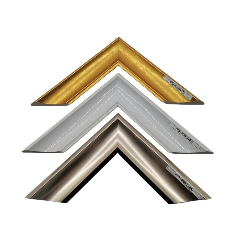 Custom Logo Tabletop Resin Photo Frame Moulding , Modern Decor Picture Frame Moulding